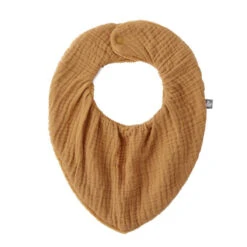 Bavoir Bandana Bambou/gaze BB&CO Mix & Match Noisette