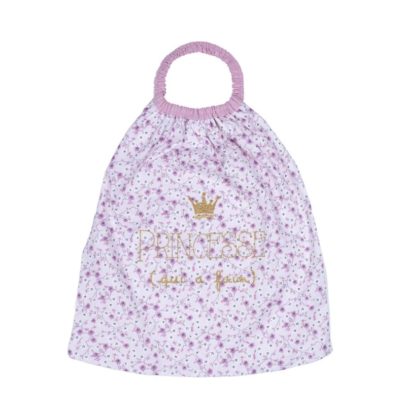 Bavoir élastiqué "Princesse (Qui A Faim)" BB&CO Liberty Rose 3 Bavoir élastiqué "Princesse (Qui A Faim)" BB&CO Liberty Rose
