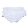 Bloomer à Volants En Gaze De Coton 3m BB&CO Blanc -Made4baby Soldes bloomer a volants en gaze de coton 3m bbco blanc