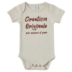 Body Manches Courtes 3m BB&CO "Création Originale"