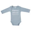 Body Manches Longues 3m BB&CO "L'homme Idéal" -Made4baby Soldes body manches longues 3m bbco l homme ideal bleu gris