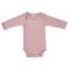 Body Manches Longues 3m BB&CO "La Perfection" -Made4baby Soldes body manches longues 3m bbco la perfection rose the