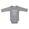 Body Manches Longues 3m BB&CO Gris Chiné "ma Marraine C’est La Plus Cool" -Made4baby Soldes body ml ma marraine cest la plus cool