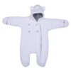 Combi Pilote Ours En Sherpa 0/3m BB&CO Blanc 1 Combi Pilote Ours En Sherpa 0/3m BB&CO Blanc -Made4baby Soldes combi pilote ours sherpa 1