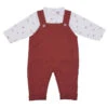 Ensemble Tee-shirt + Salopette 12m BB&CO Arc-en-ciel / Rouille 1 Ensemble Tee-shirt + Salopette 12m BB&CO Arc-en-ciel / Rouille -Made4baby Soldes ensemble tee shirt salopette 12m bbco arc en ciel rouille