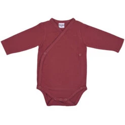 Lot De 2 Bodys Croisés Ml 3m BB&CO Tomette / Cerise 7 Lot De 2 Bodys Croisés Ml 3m BB&CO Tomette / Cerise -Made4baby Soldes lot de 2 bodys croises ml 3m bbco tomette cerise 1