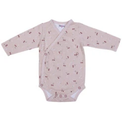 Lot De 2 Bodys Croisés Ml 3m BB&CO Tomette / Cerise 8 Lot De 2 Bodys Croisés Ml 3m BB&CO Tomette / Cerise -Made4baby Soldes lot de 2 bodys croises ml 3m bbco tomette cerise 2
