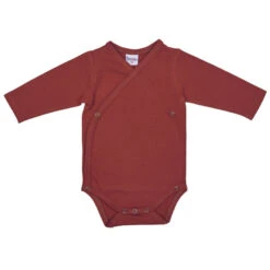 Lot De 2 Bodys Croisés Ml 6m BB&CO Rouille / Arc-en-ciel 8 Lot De 2 Bodys Croisés Ml 6m BB&CO Rouille / Arc-en-ciel -Made4baby Soldes lot de 2 bodys croises ml 6m bbco rouille arc en ciel 1 2