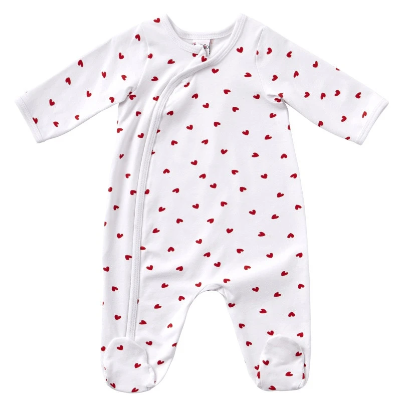 Lot De 2 Pyjamas 12m Coeurs BB&CO Ma Petite Layette 5 Lot De 2 Pyjamas 12m Coeurs BB&CO Ma Petite Layette – Image 3