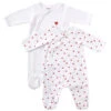 Lot De 2 Pyjamas 1m Coeurs BB&CO Ma Petite Layette 2 Lot De 2 Pyjamas 1m Coeurs BB&CO Ma Petite Layette -Made4baby Soldes lot de 2 pyjamas 1m coeurs bbco ma petite layette