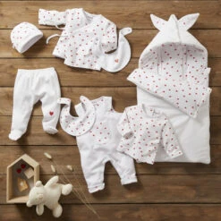 Lot De 2 Pyjamas 6m Coeurs BB&CO Ma Petite Layette 9 Lot De 2 Pyjamas 6m Coeurs BB&CO Ma Petite Layette -Made4baby Soldes lot de 2 pyjamas 6m coeurs bbco ma petite layette 3