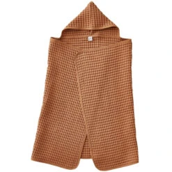 Maxi Cape De Bain Coton Gaufré BB&CO Cassonade