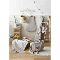 Maxi Cape De Bain Coton Gaufré BB&CO Nuage 9 Maxi Cape De Bain Coton Gaufré BB&CO Nuage -Made4baby Soldes maxi cape de bain coton gaufre bbco nuage 3