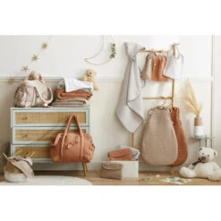 Made4baby Soldes 41 Made4baby Soldes -Made4baby Soldes maxi couverture coton gaufre bbco cassonade 1