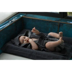 Housse De Matelas à Langer Bambou & Gaze BB&CO Mix & Match Gris 7 Housse De Matelas à Langer Bambou & Gaze BB&CO Mix & Match Gris -Made4baby Soldes mm housse matelas langer bambougaze 2