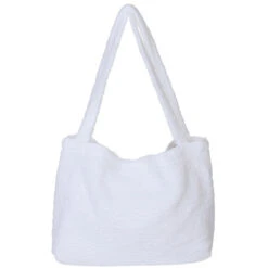 Sac Mom Bag Sherpa BB&CO Blanc / Popeline Cerises