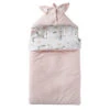 Nid D'ange Minky Et Coton BB&CO Sweet Garden 1 Nid D'ange Minky Et Coton BB&CO Sweet Garden -Made4baby Soldes nid d ange minky et coton bbco sweet garden