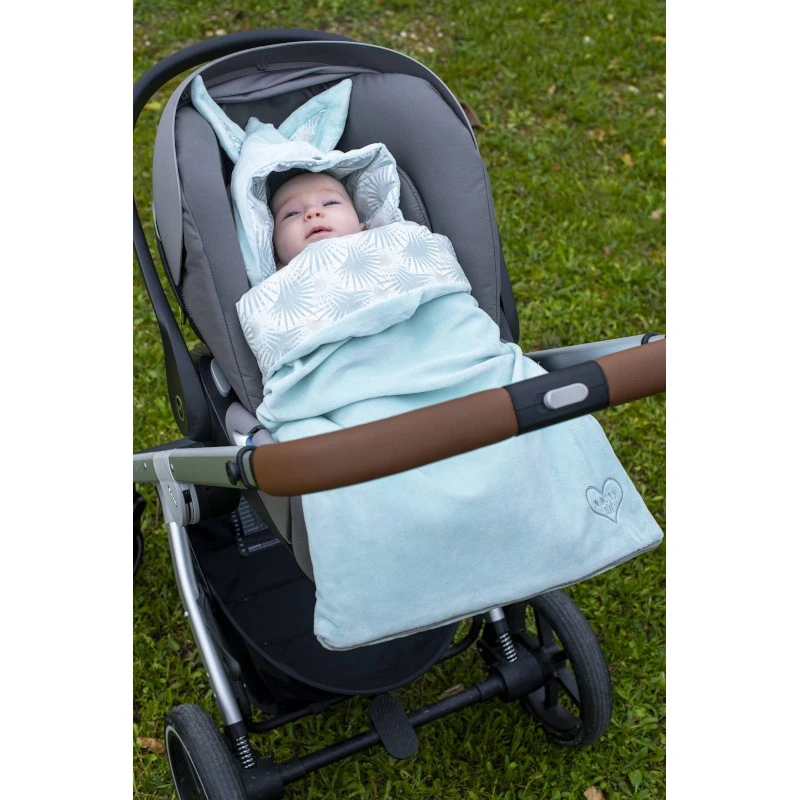 Nid D'ange Naissance BB&CO Céladon & Palmiers 4 Nid D'ange Naissance BB&CO Céladon & Palmiers – Image 3