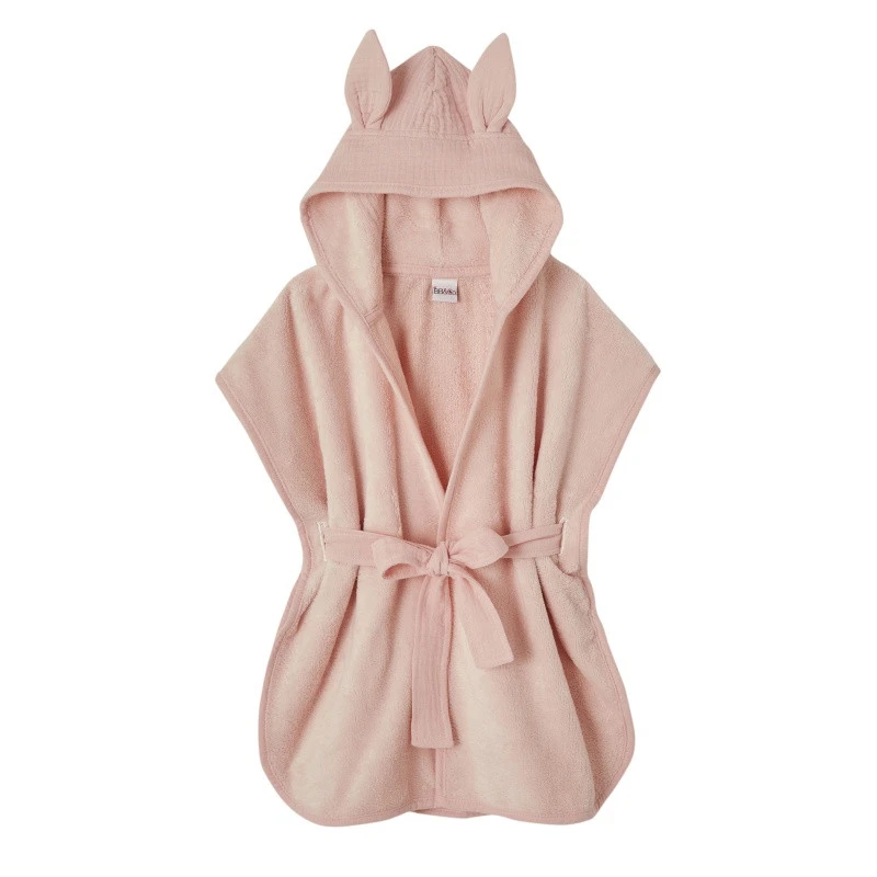 Peignoir Bambou Et Gaze BB&CO Mix & Match Rose Blush 3 Peignoir Bambou Et Gaze BB&CO Mix & Match Rose Blush