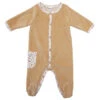 Pyjama En Velours Sable/terrazzo 3m BB&CO Portofino -Made4baby Soldes pyjama en velours sableterrazzo 3m bbco portofino