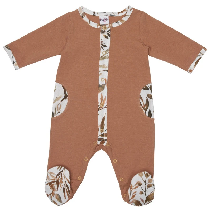 Pyjama Léger En Jersey De Coton 3mois BB&CO Caramel Forest 3 Pyjama Léger En Jersey De Coton 3mois BB&CO Caramel Forest