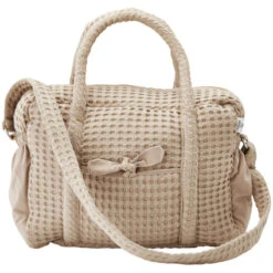 Sac à Langer Coton Gaufré BB&CO Latte