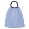 Serviette élastiquée Gaze & Popeline BB&CO Bleu Glacier -Made4baby Soldes serviette elastiquee gazepopeline 5