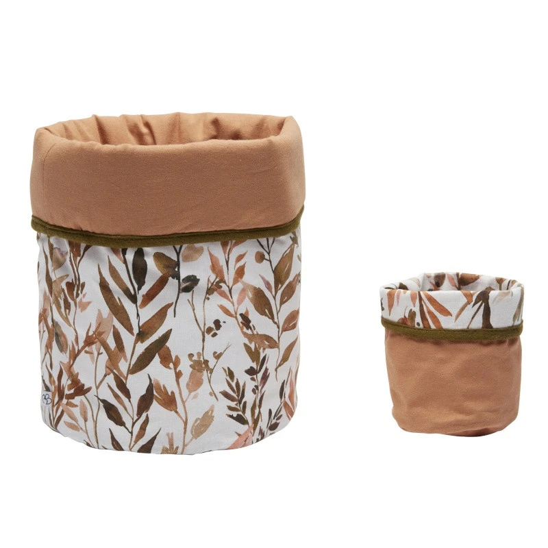 Set De 2 Corbeilles De Rangement BB&CO Caramel Forest 3 Set De 2 Corbeilles De Rangement BB&CO Caramel Forest