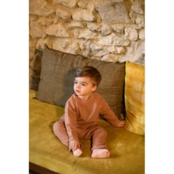 Sweat-shirt Molleton Léger 12m BB&CO Cassonnade -Made4baby Soldes sweat shirt molleton leger 12m bbco cassonnade 2