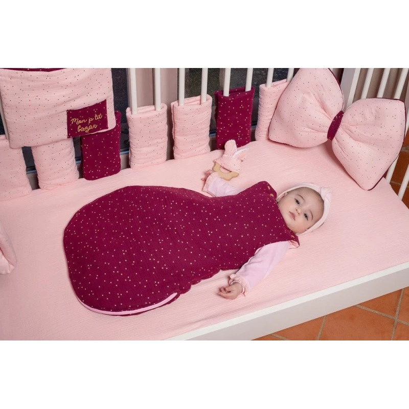 Tour De Lit Modulable & Respirant BB&CO Girly Chic 5 Tour De Lit Modulable & Respirant BB&CO Girly Chic – Image 3