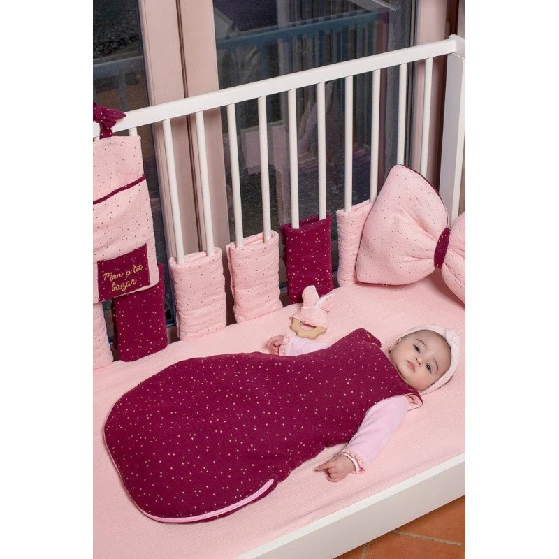 Tour De Lit Modulable & Respirant BB&CO Girly Chic 6 Tour De Lit Modulable & Respirant BB&CO Girly Chic – Image 4