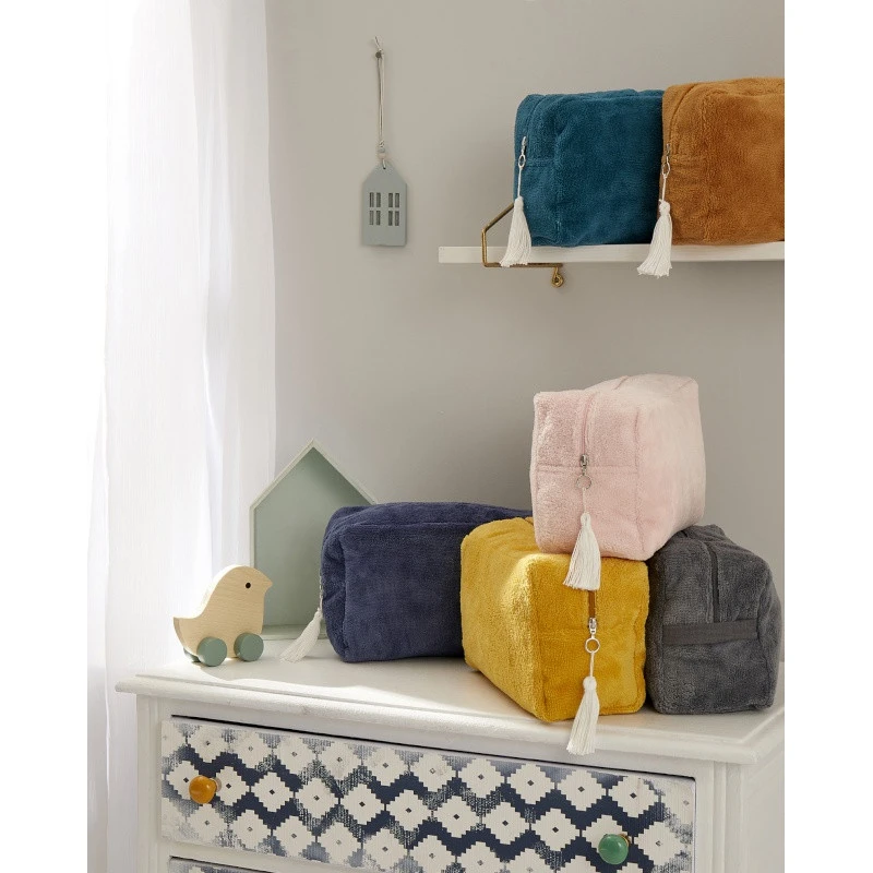 Trousse De Toilette Bambou BB&CO Mix & Match Vert Paon 4 Trousse De Toilette Bambou BB&CO Mix & Match Vert Paon – Image 2